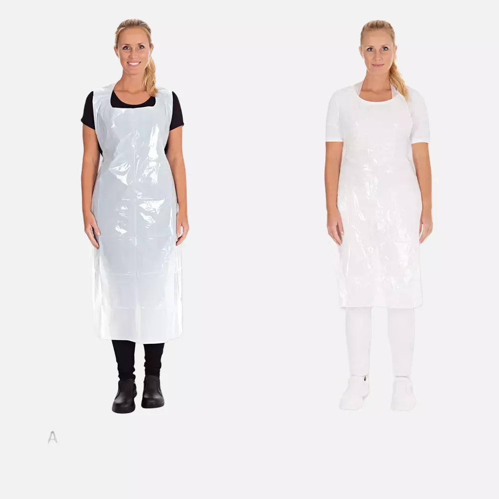 HygoStar 23360, LDPE Disposable Aprons, 125 x 75 cm, White, Dispenser Box, Approx. 16 my, image 4