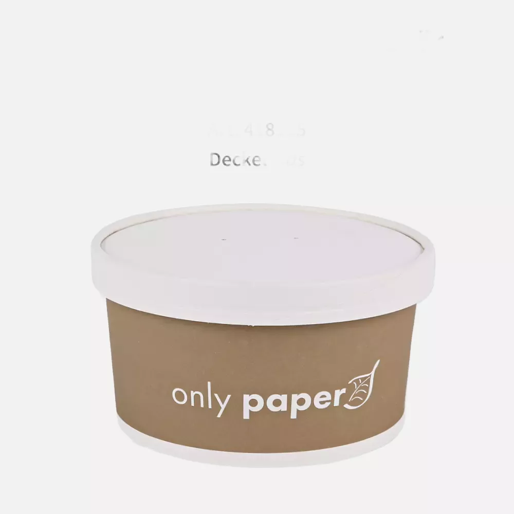 NATUREStar 418100, Organic Paperboard Salad Bowls, 1000 ml, ø 150 mm, image 4