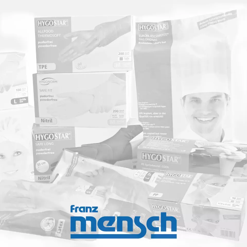 Franz Mensch 270864, Power Grip Nitrile Gloves, Powder-free, 7/S, Yellow, image 6, gallery thumbnail