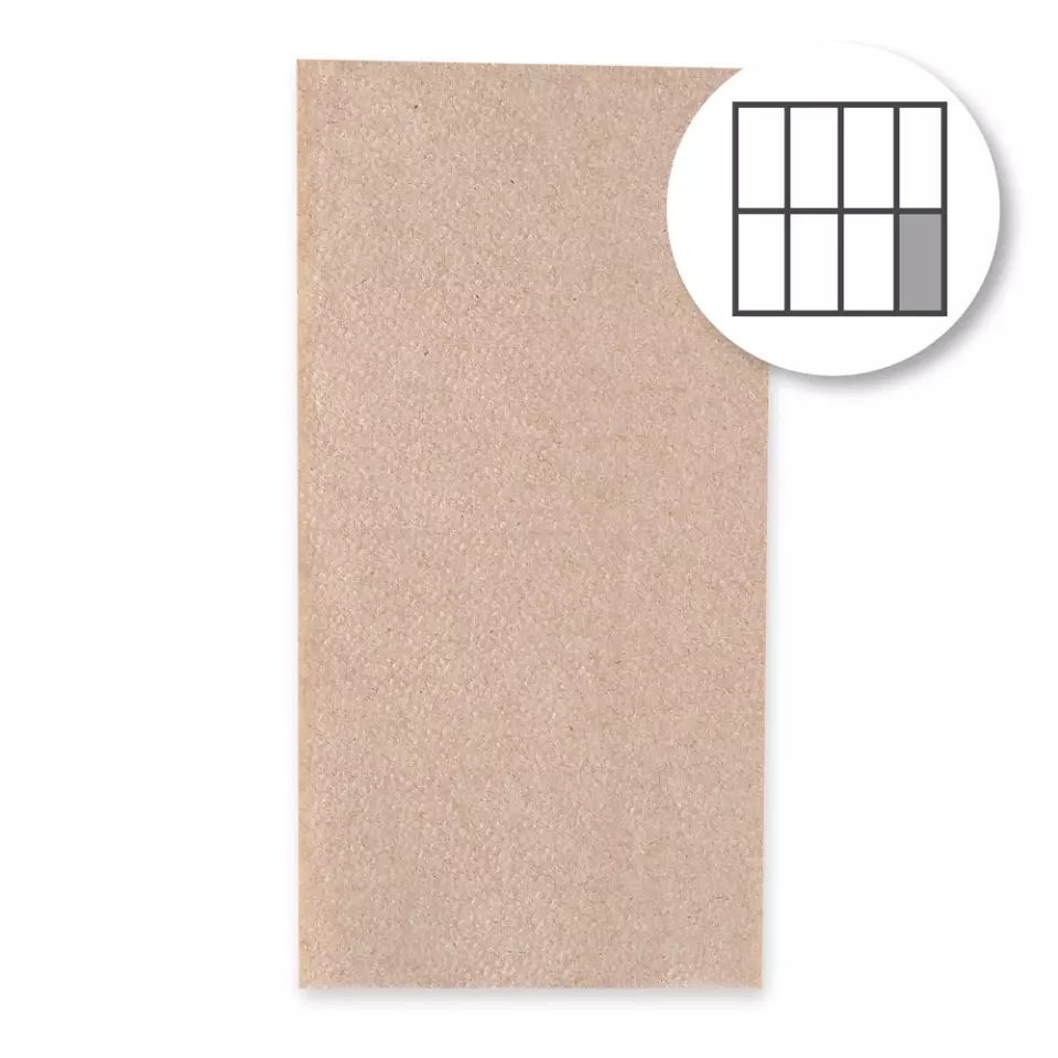 NATUREStar 30545, Nature Recycled Paper Napkins, 1-ply, 1/8-fold, 33 x cm, Natural, FSC®-Recycled, image 1, gallery thumbnail