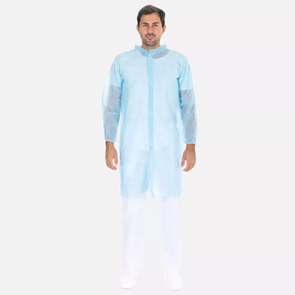 HygoNorm 274521, PP Velcro Visitor Gowns, Light, image 2