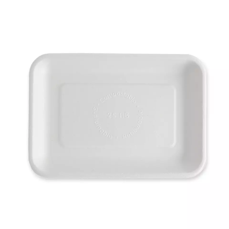 NATUREStar 41163, Bagasse Foodtrays, Rectangular, 200 x 140 x 15 mm