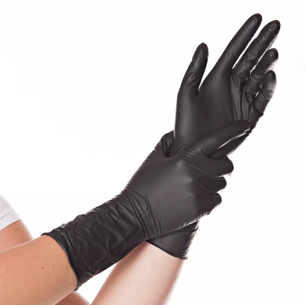 HygoStar 270038, Safe Long Nitrilhandschuhe, Puderfrei