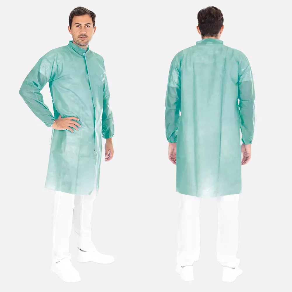 HygoStar 274107, PP Visitor Gowns with Velcro, image 2