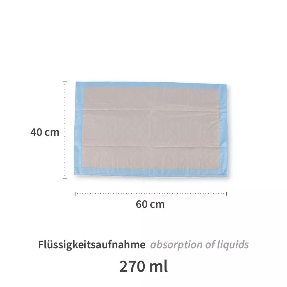 Hygostar 52795, 8-lagige PP/Recycling-Zellulose/PE Hygieneunterlagen, 60 x 40 cm, image 3