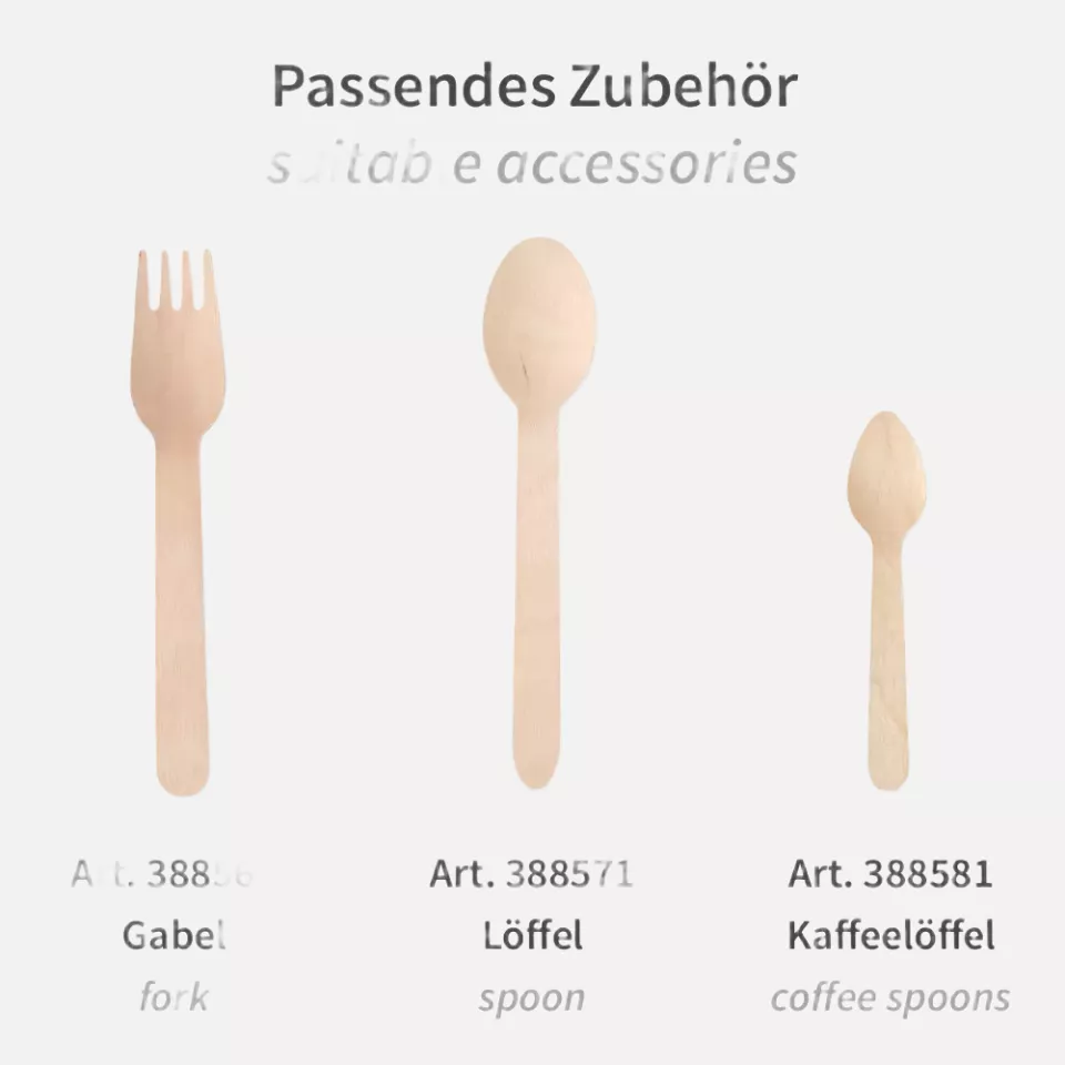 NATUREStar 388551, Organic Wood Knives, 160 mm, FSC® 100%, image 3, gallery thumbnail