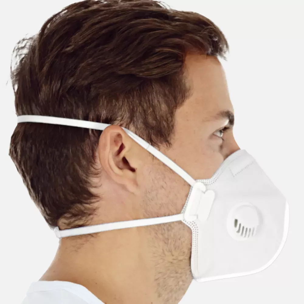HygoStar 29350, FFP3 NR PP Respirators with Valve, Vertically Foldable, image 3