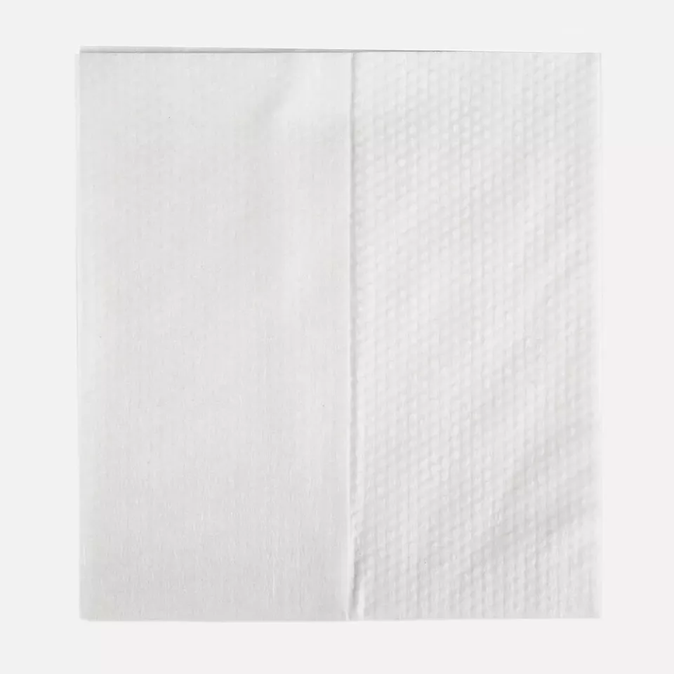 HygoClean 317510, Spunlace Cleaning Cloths, Pleated, White, image 2, gallery thumbnail