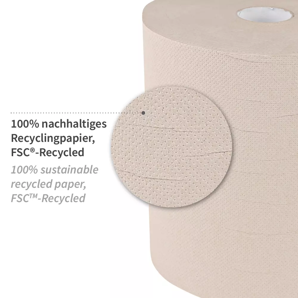 NATUREStar 304126, 3-ply Recycled Paper Towel Rolls, Outside Unwinding, FSC®-Recycled, image 2