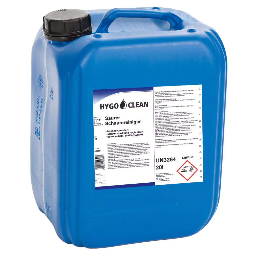 HygoClean 31669, Acid Foam Cleaner, image 1