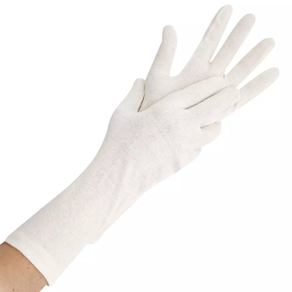 HygoStar 27209, Nature Long Cotton Gloves, image 1
