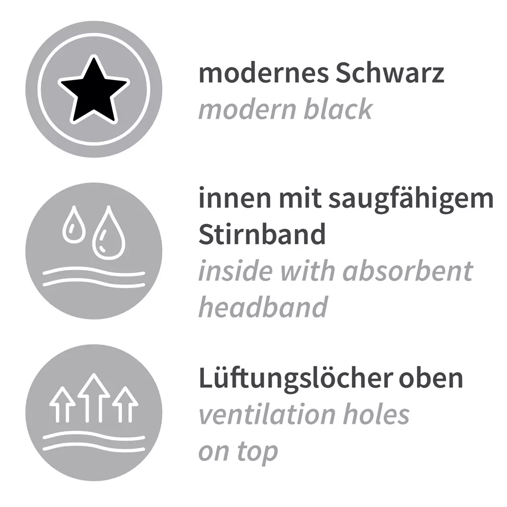 HygoStar 10503, Service Paper Forage Hats, Embossed, Black, image 10