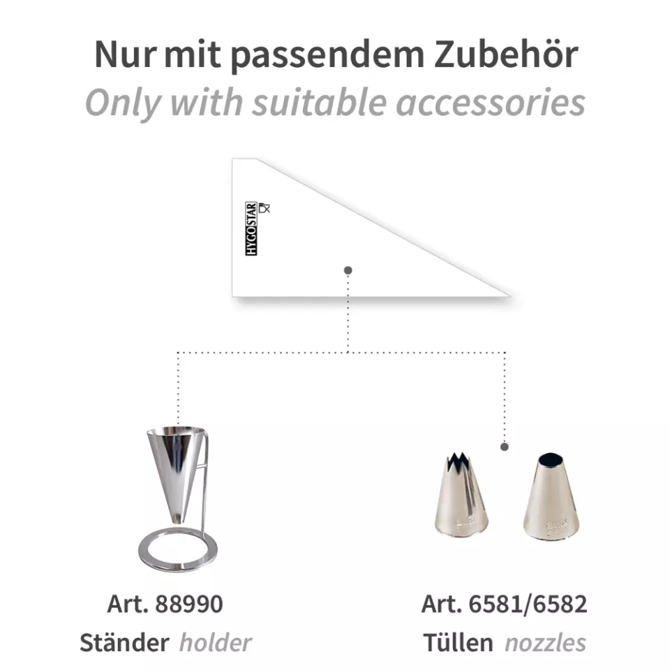 HygoNorm 32231, Geprägte HDPE-Spritzbeutel, 46 x 26 cm, Transparent, image 4, gallery thumbnail