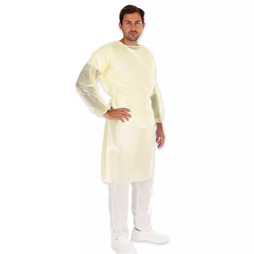 HygoStar 277768, PB 6B PP/PE Protective Gowns, Laminated, image 1, gallery thumbnail