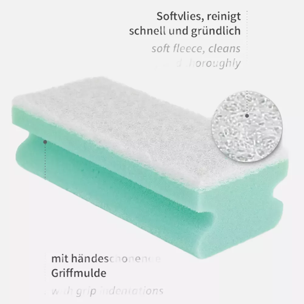 HygoClean 301650, Foam/Soft Fleece Pad Sponges, Colour, image 5