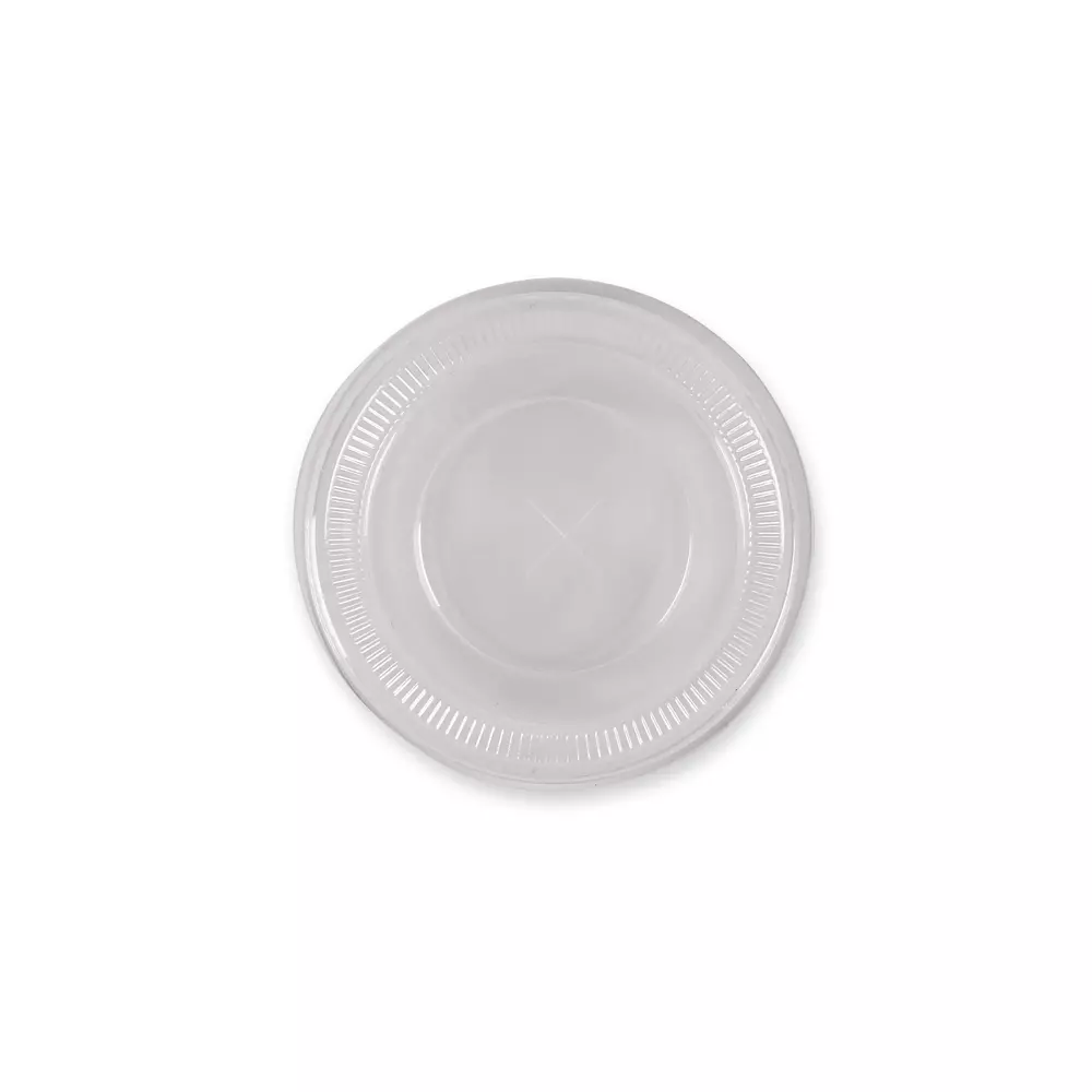 Franz Mensch 423866, Flat PLA Lids, Straw Slot, ø 78 mm, for Cold Beverage Cups