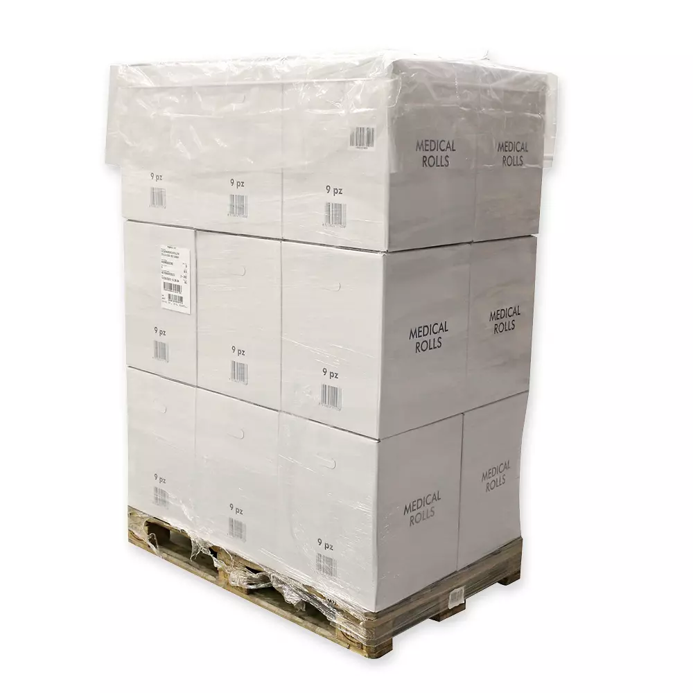 Hygostar 52020, LDPE Palettenhauben, 770 x 1250 mm, 22my, Transparent, image 1