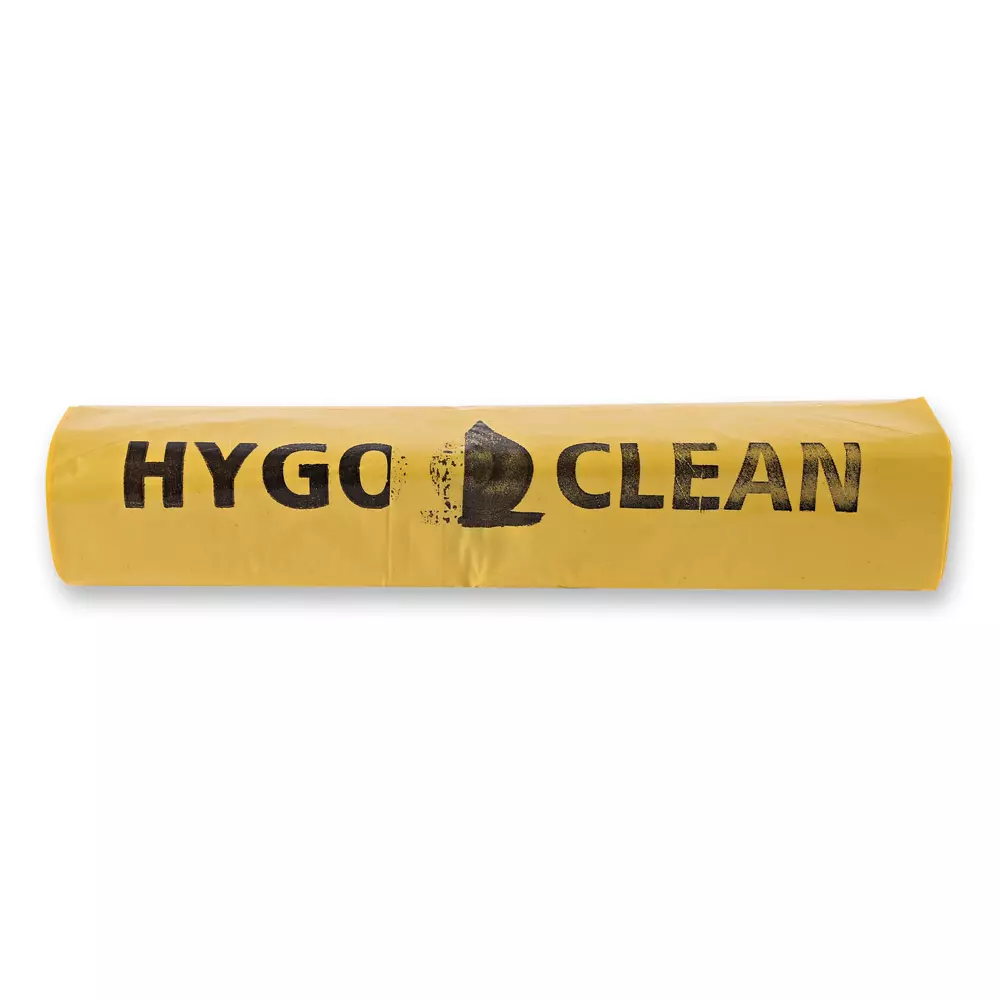 HygoClean 32558, Light LDPE Waste Bags, 120 l, Yellow, Roll, image 3