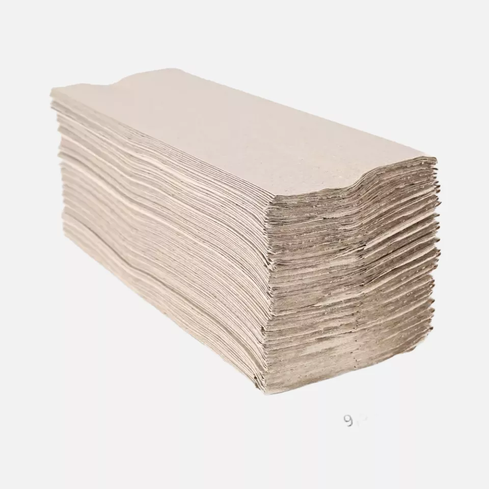 HygoClean 30400, Recycled Paper Hand Towels, 1-ply, C-fold, Natural, image 3, gallery thumbnail