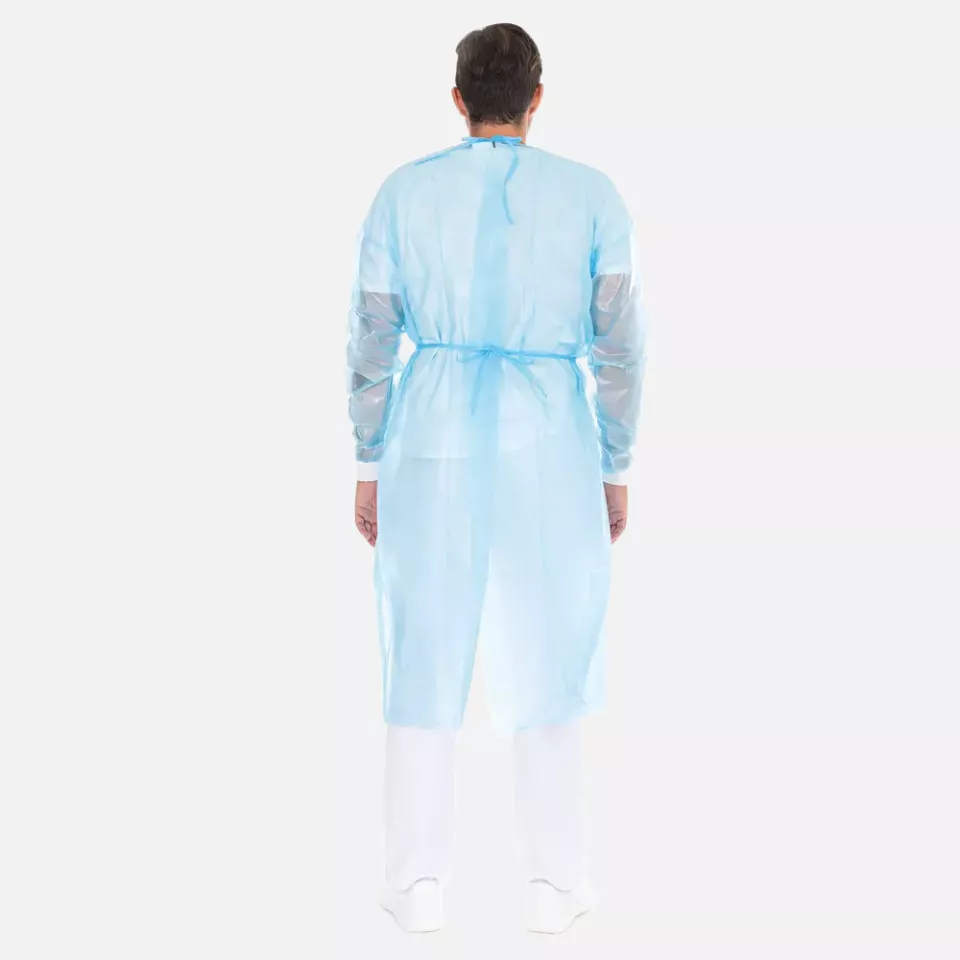 HygoStar 277461, Protect Protective Gowns, PP, PE Partly Laminated, XL, Blue, image 3, gallery thumbnail