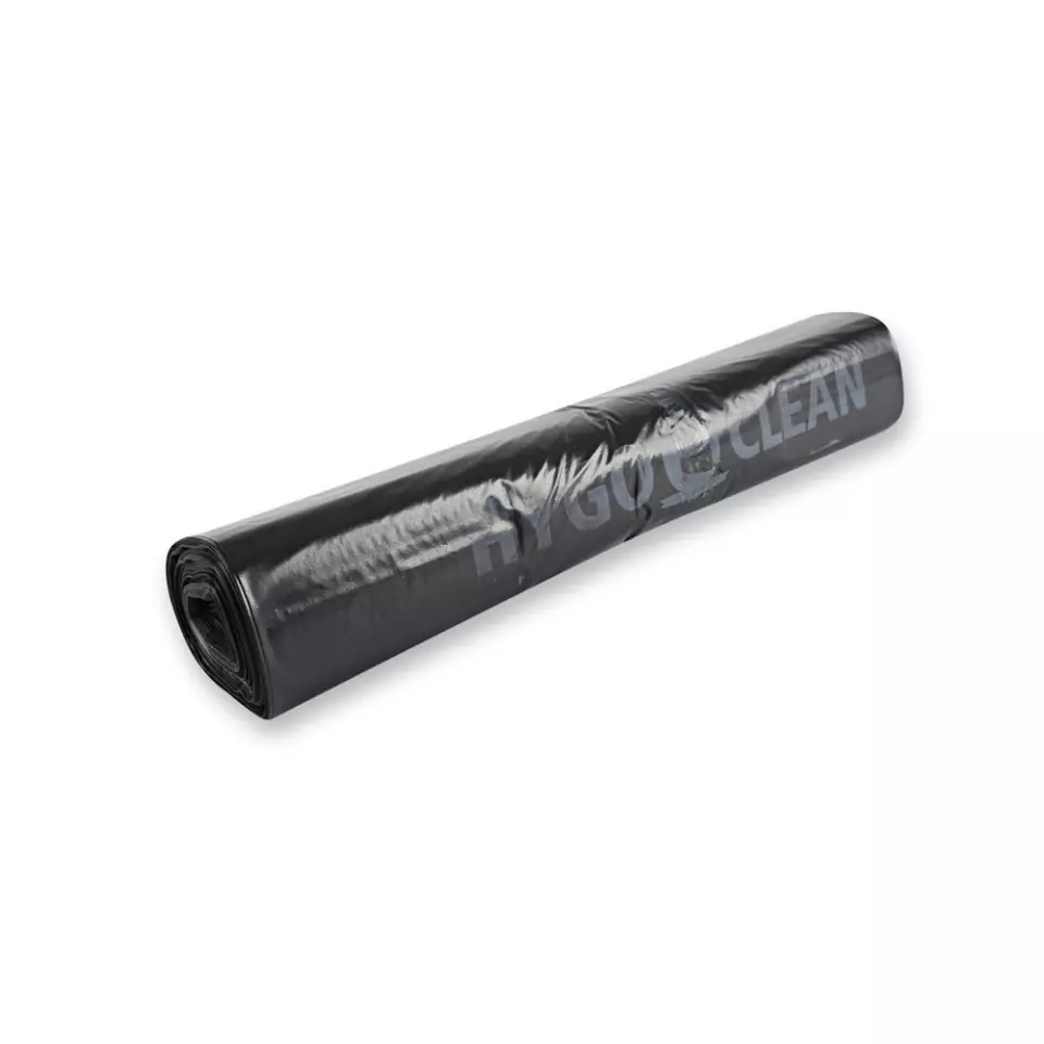 HygoClean 32442, Waste Bags, 130 l, Black, LDPE, Roll, image 1, gallery thumbnail