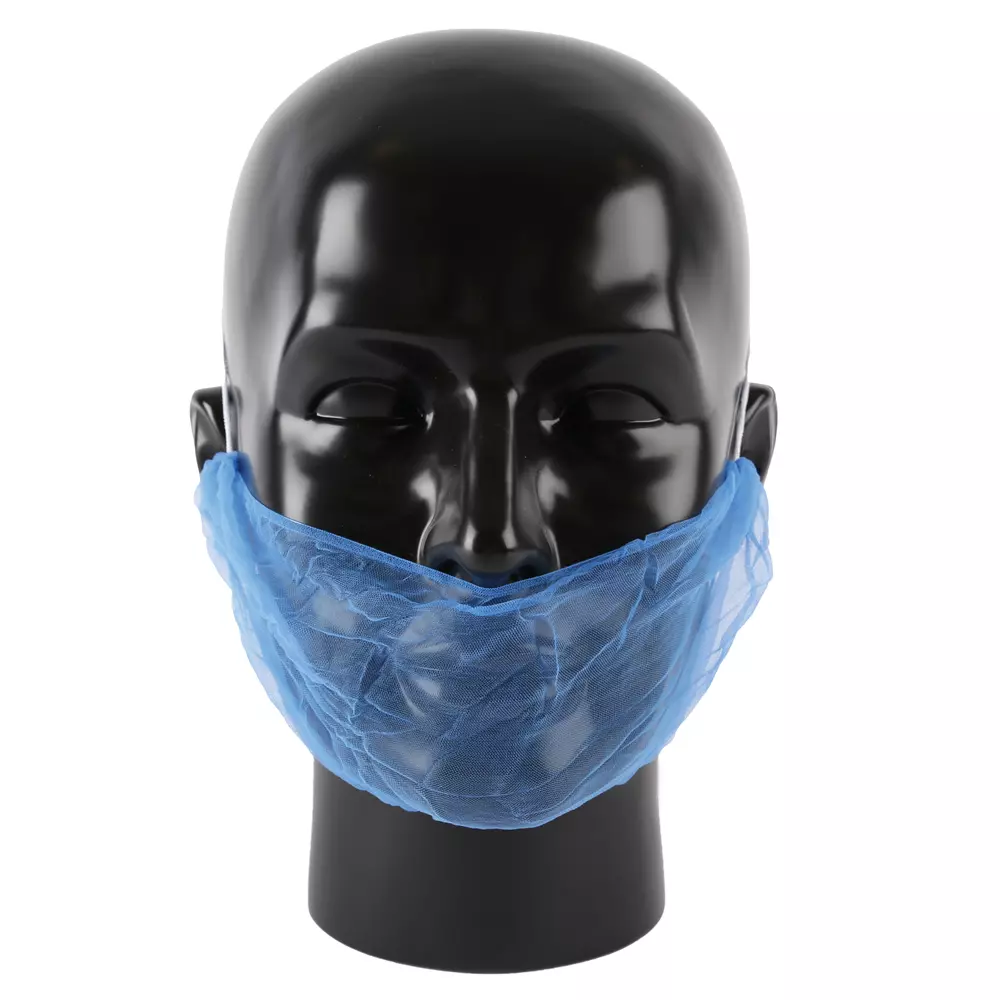 HygoStar 292166, Micromesh Detectable Nylon Beard Cover, Blue, image 2