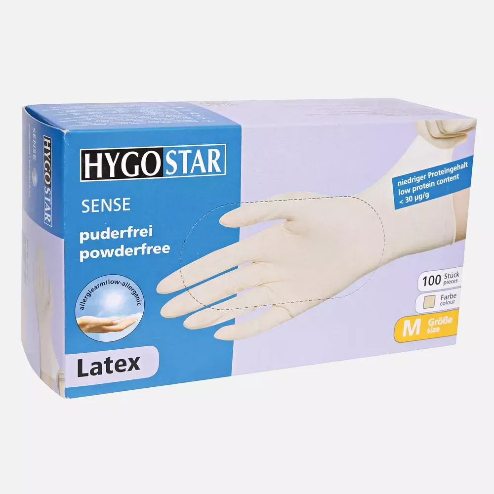 HygoStar 26701, Sense Latex Gloves, Powder-Free, image 3