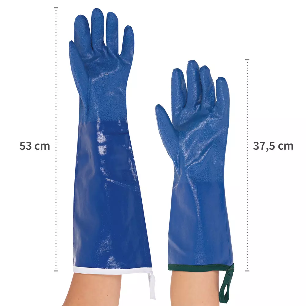 Franz Mensch 330205, Burnguard Multi SteamGuard™ Heat Protection Gloves, 35 cm, Blue, image 5
