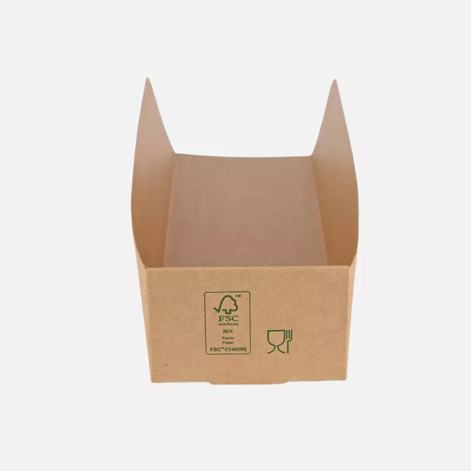 NATUREStar 417023, Organic Hot Dog Trays, 230 x 75 70 mm, Kraft Paper/PE, FSC®-Mix, image 3, gallery thumbnail