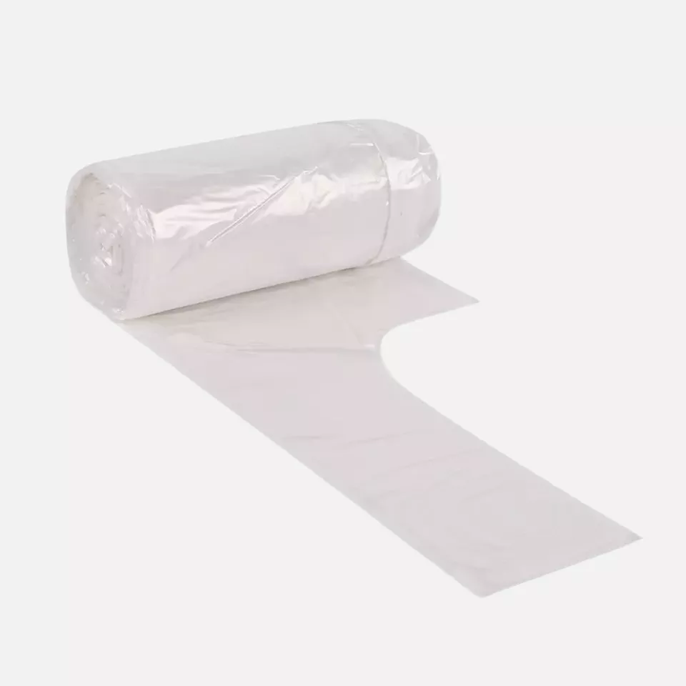 HygoClean 32988, HDPE Garbage Bags with Handle, 18 l, Transparent, Roll, image 2, gallery thumbnail