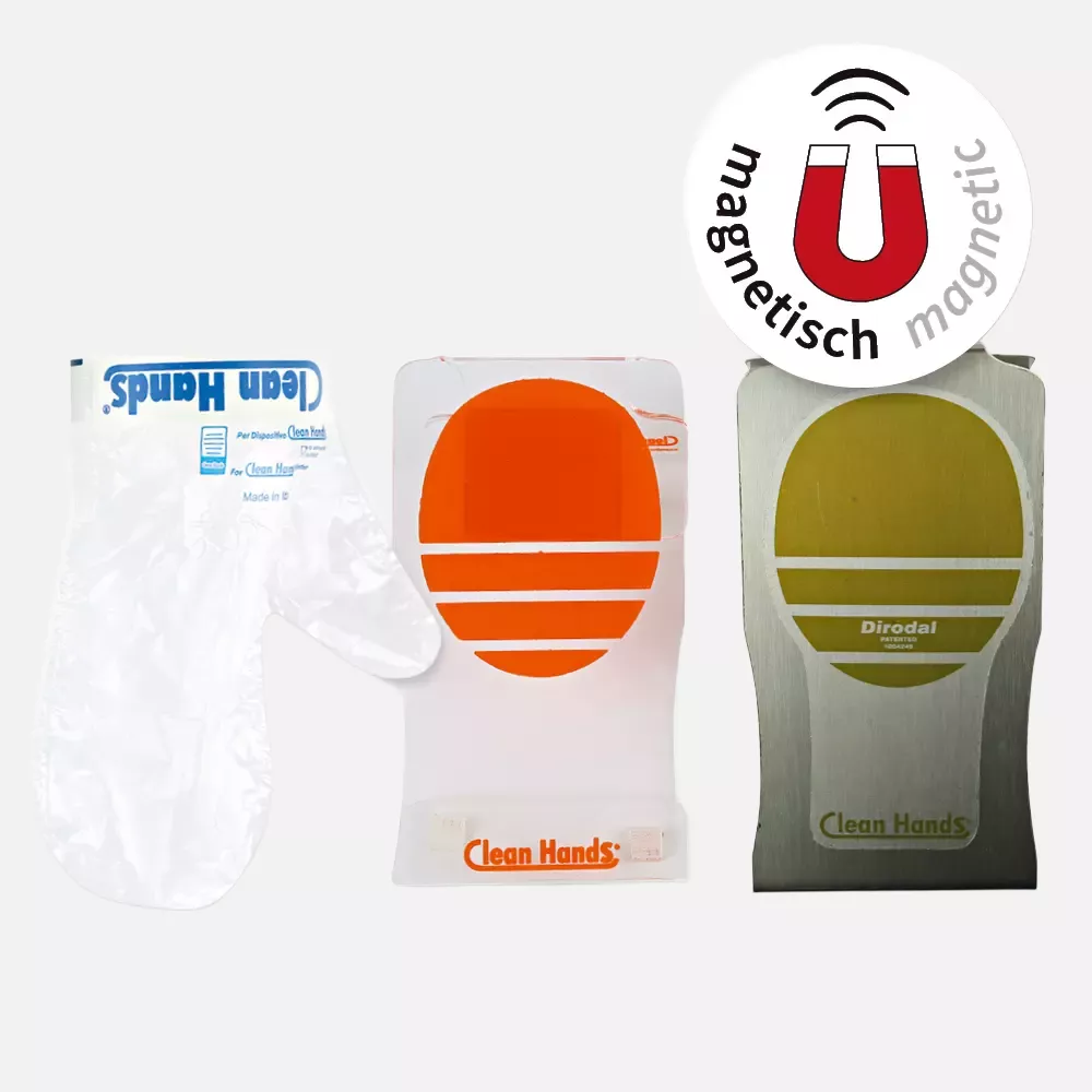 Franz Mensch 89021, Clean Hands® Counter Kit Single, Stainless Steel, image 1