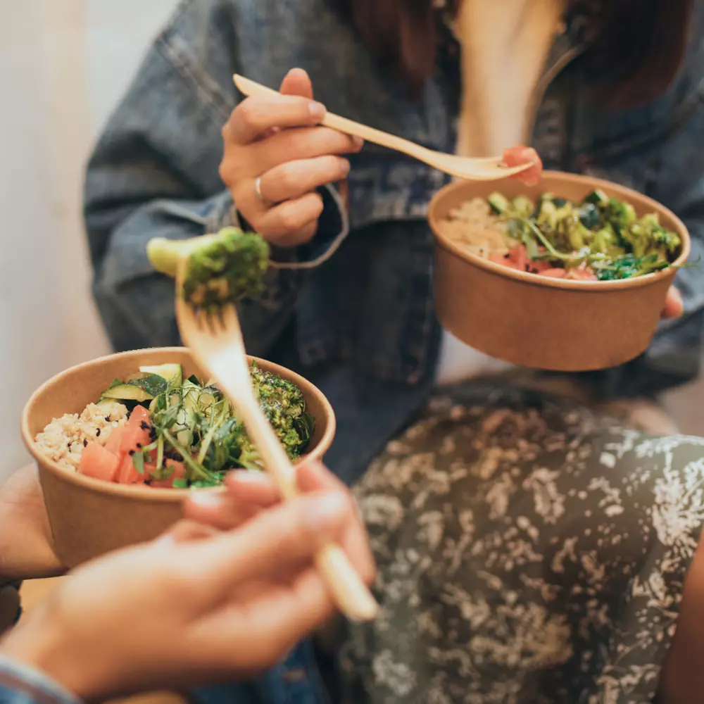 NATUREStar 417100, Caesar Organic Kraft Paper/PE Salad Bowls, 1000 ml, Ø 150 mm, FSC®-mix, image 10