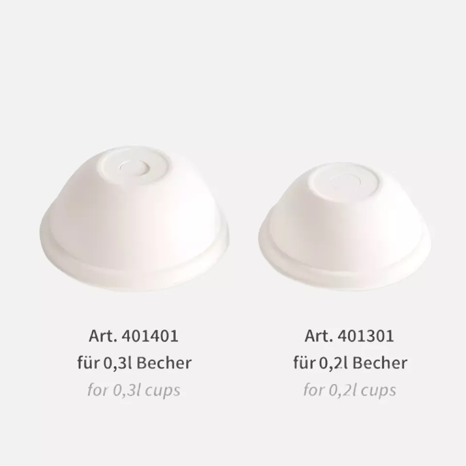 NATUREStar 401301, Organic Bagasse Dome Lids, image 1, gallery thumbnail