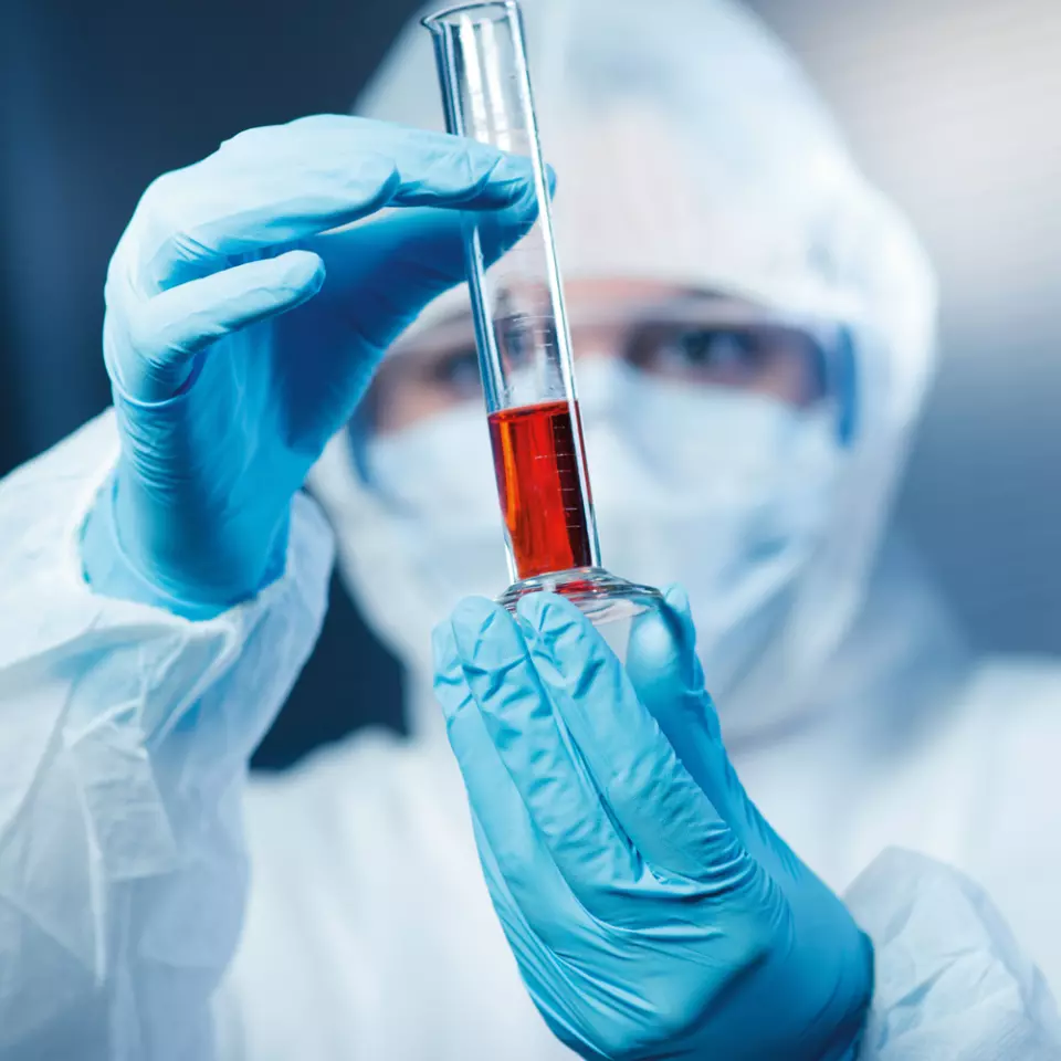 HygoStar 26606, Super High Risk Chemical Protection Gloves, Nitrile, image 3, gallery thumbnail