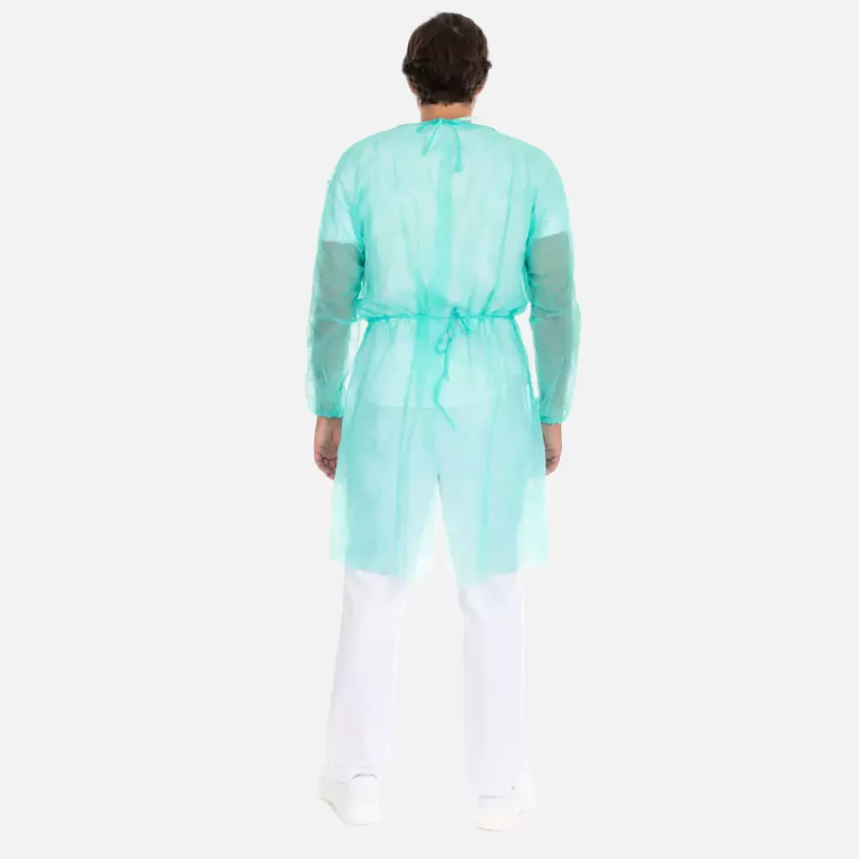 HygoNorm 277509, Eco PP Gowns with Elastic Wrist Bands, image 5, gallery thumbnail