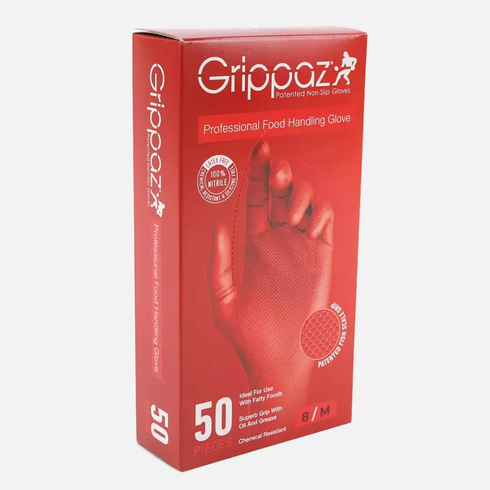 Franz Mensch 270803, Power Grip Nitrile Gloves, Powder-Free, image 5, gallery thumbnail