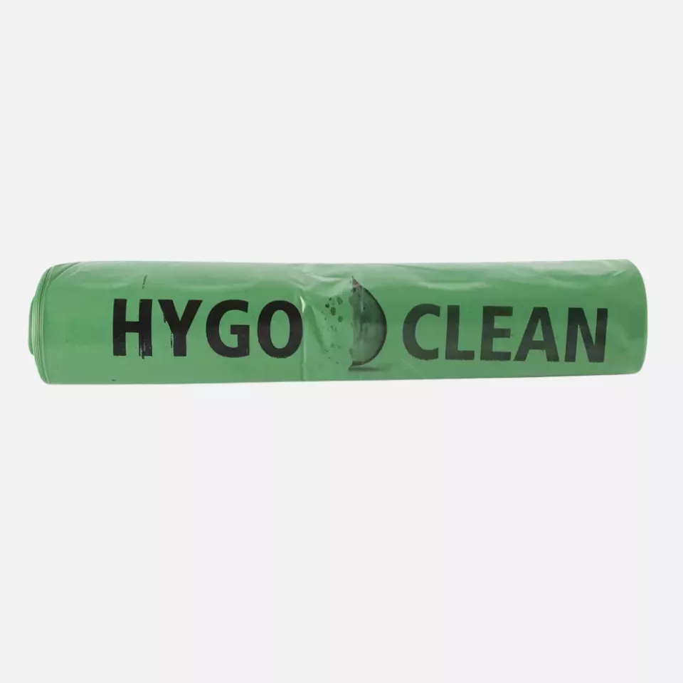 HygoClean 32557, Light LDPE Waste Bags, 120 l, Green, Roll, image 3, gallery thumbnail