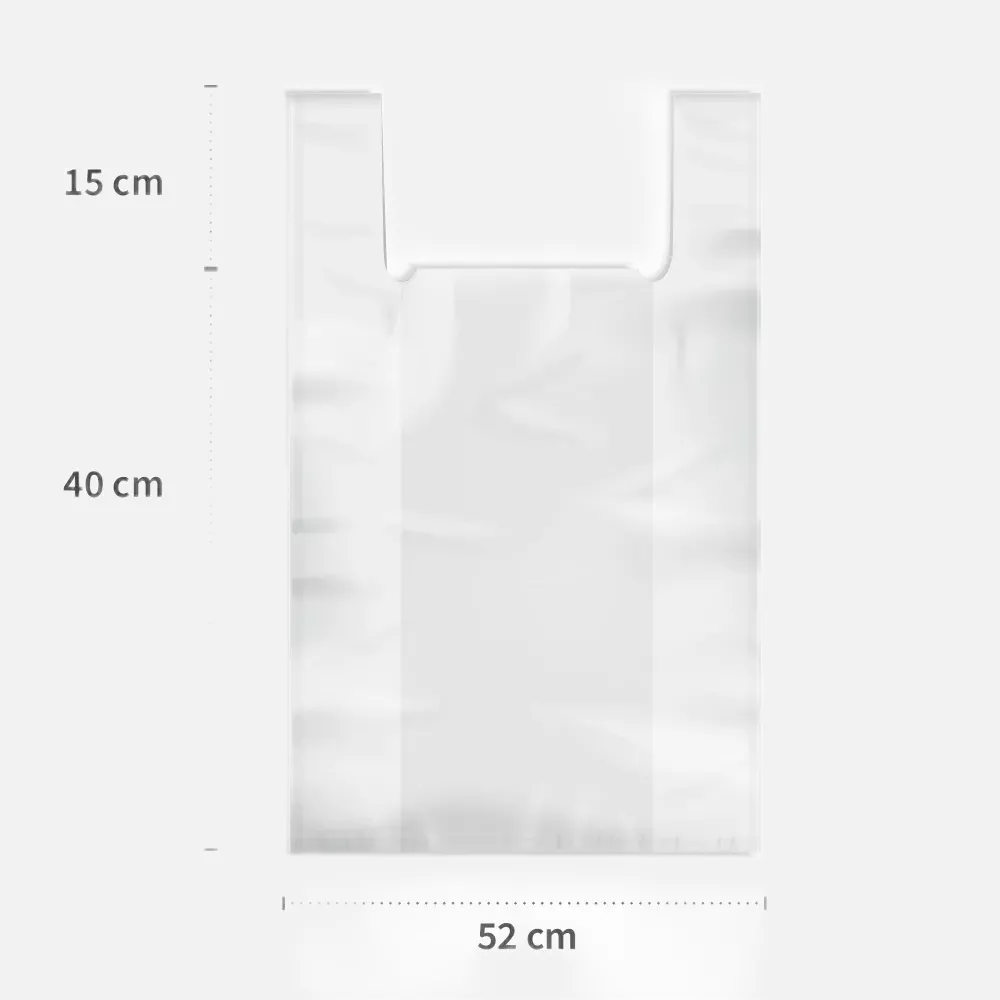 HygoClean 32988, HDPE Garbage Bags with Handle, 18 l, Transparent, Roll, image 5
