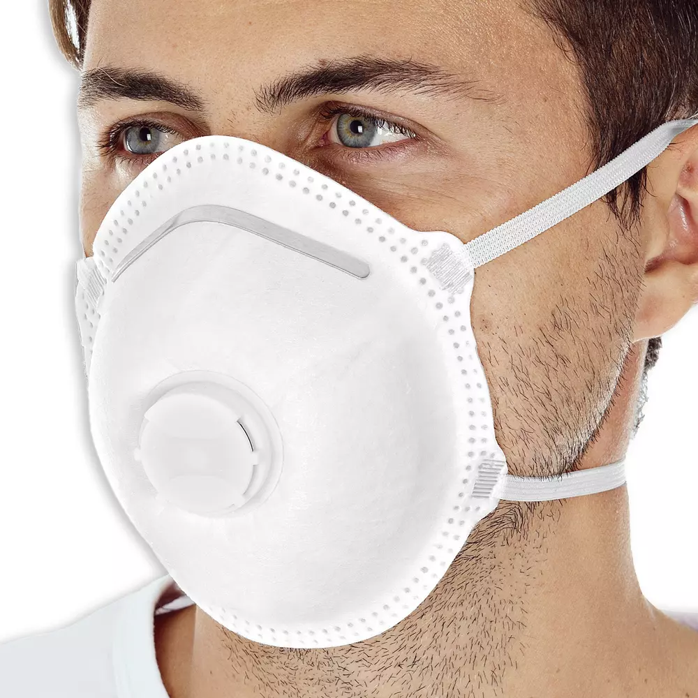 HygoStar 2933, FFP2 NR PP Respirators, with Valve, Cup-Shaped, image 7