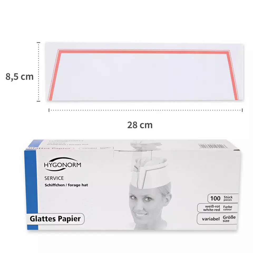 HygoNorm 10551, Service Paper Forage Hats, image 3, gallery thumbnail