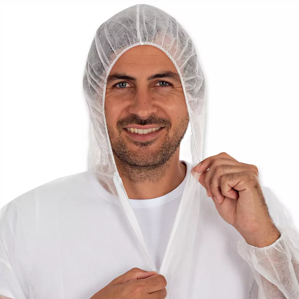 HygoNorm 27609, PP Coveralls, Light, with hood, image 3