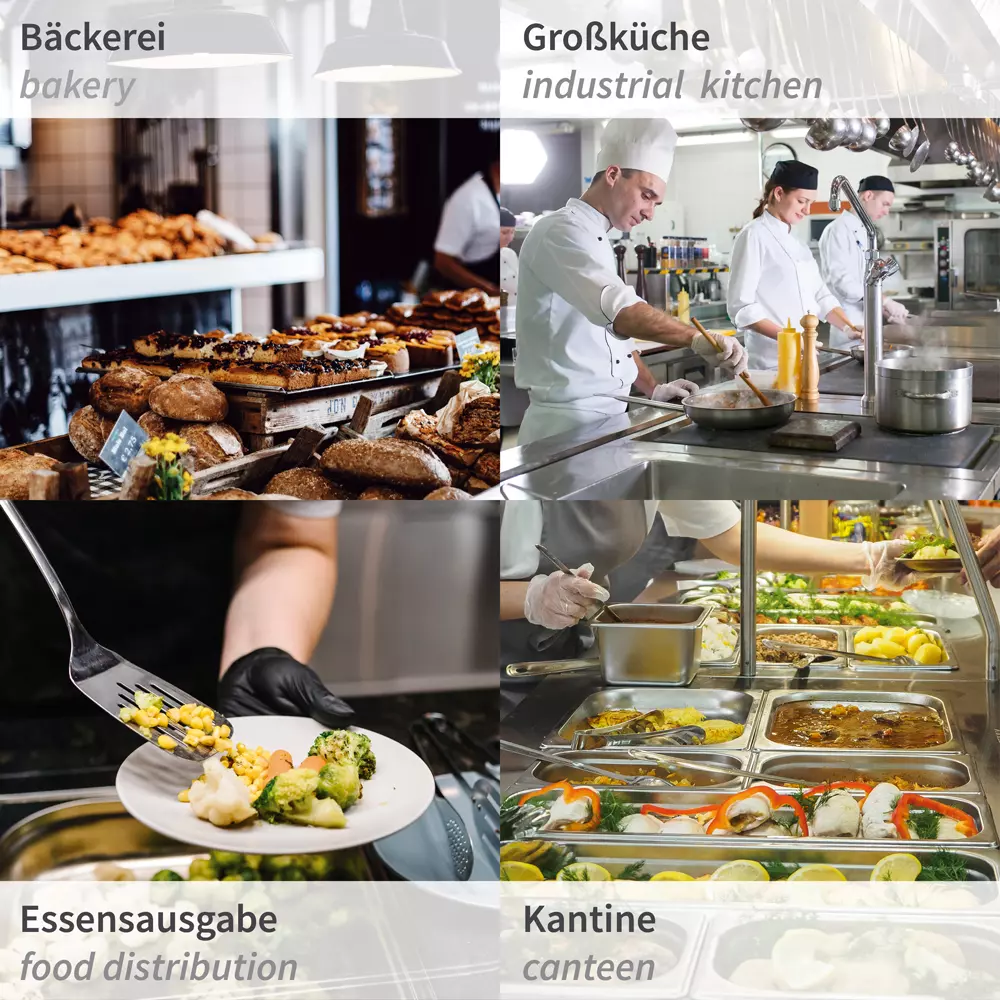 HygoNorm 1058, Service Paper Forage Hats, White, image 6