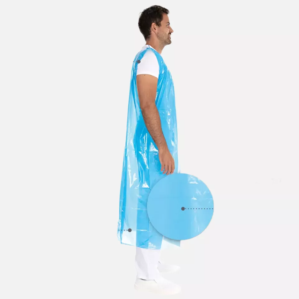 HygoStar 23616, LDPE Full Body Aprons, 30 my, image 7, gallery thumbnail