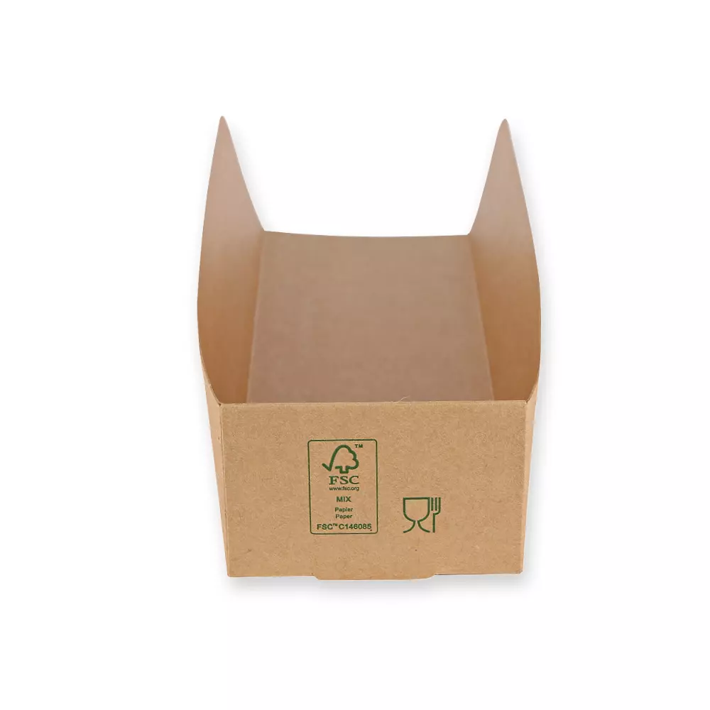 NATUREStar 417023, Organic Hot Dog Trays, 230 x 75 70 mm, Kraft Paper/PE, FSC®-Mix, image 3