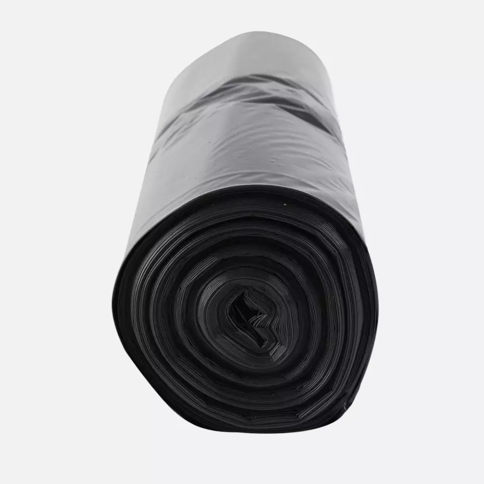 HygoClean 32443, Premium LDPE Waste Bags, 160 l, Black, Roll, image 4, gallery thumbnail