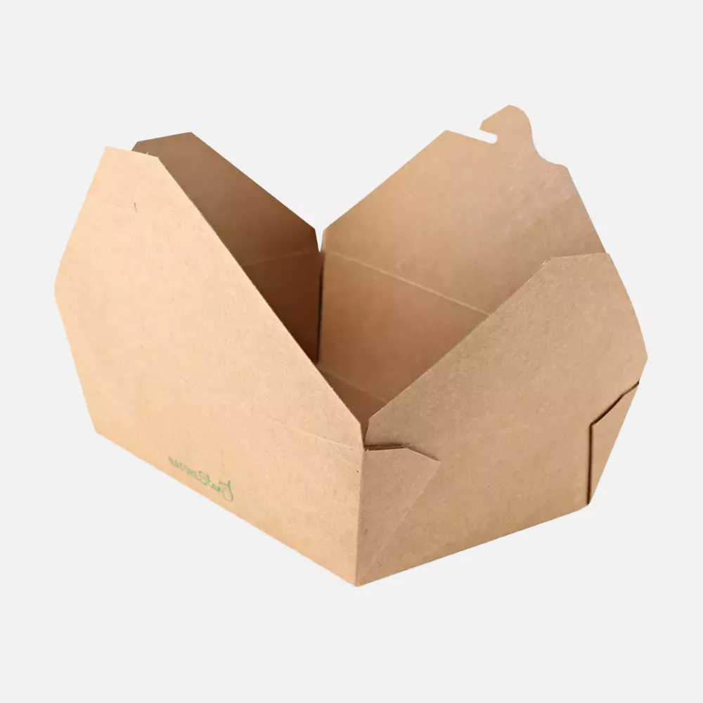 NATUREStar 416321, Menu Organic Food Boxes, 215 x 162 x 64 mm, Kraft Paper/PLA, image 5
