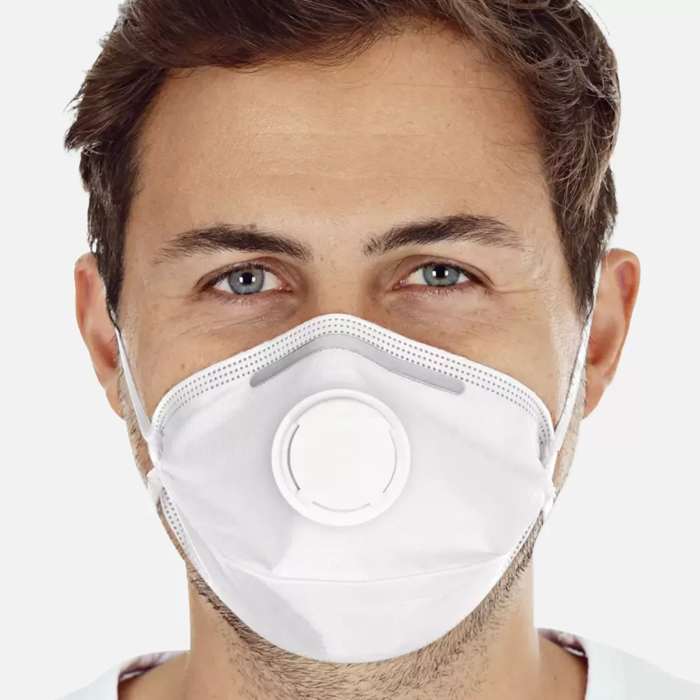 HygoStar 29359, FFP3 NR PP Respirators, With Valve, Horizontally Foldable, image 2