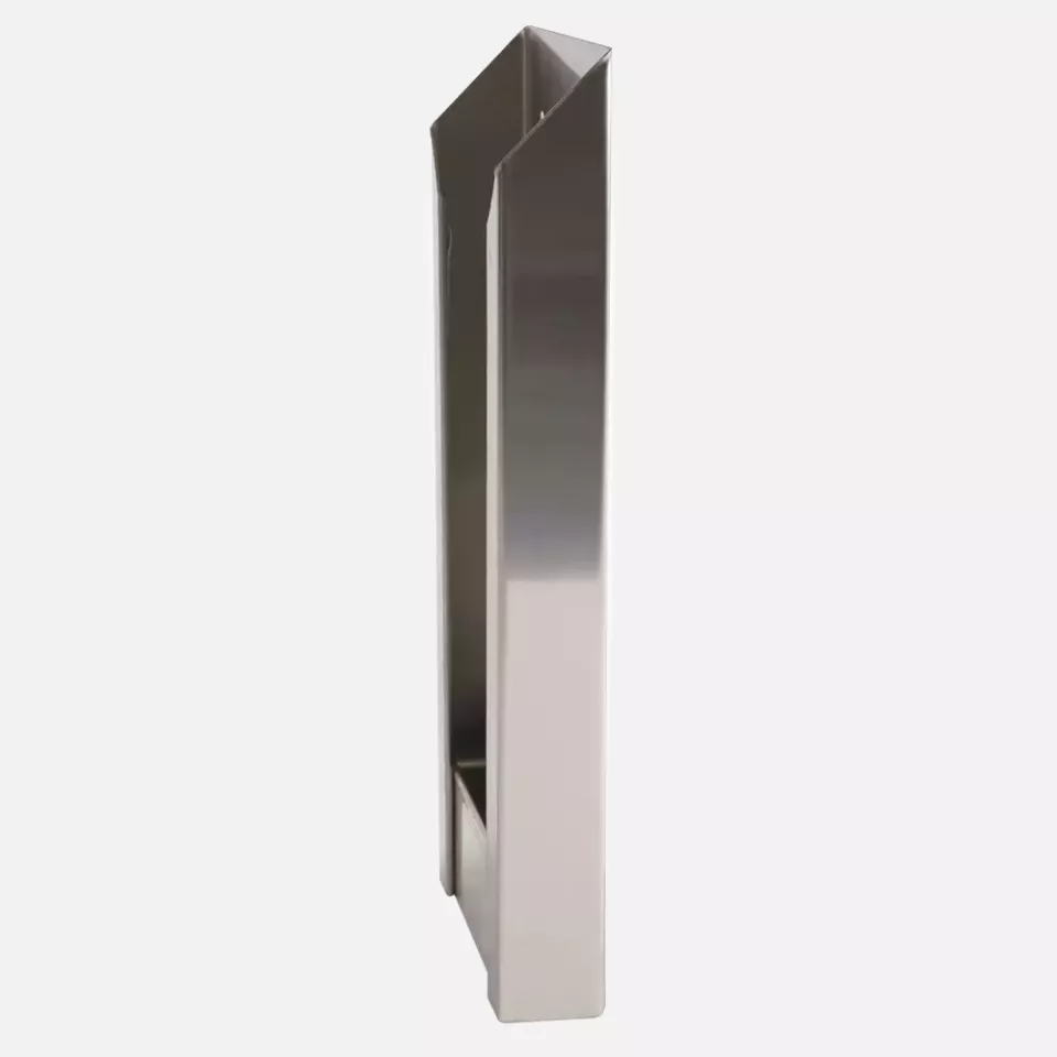 Franz Mensch 88848, Stainless Steel Dispenser for Hygiene Paper Bags, image 4, gallery thumbnail