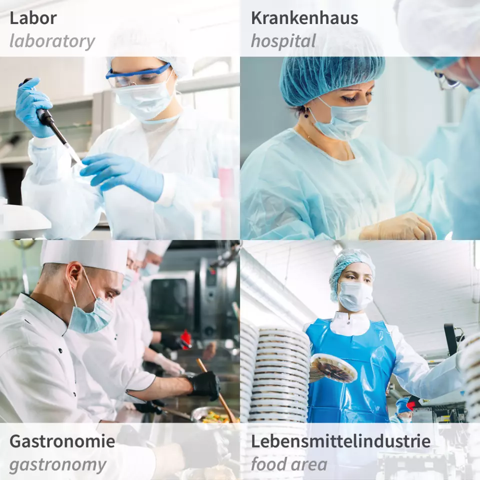 HygoStar 29176, Type II 3-Ply PP Face Masks, Blue, image 9, gallery thumbnail