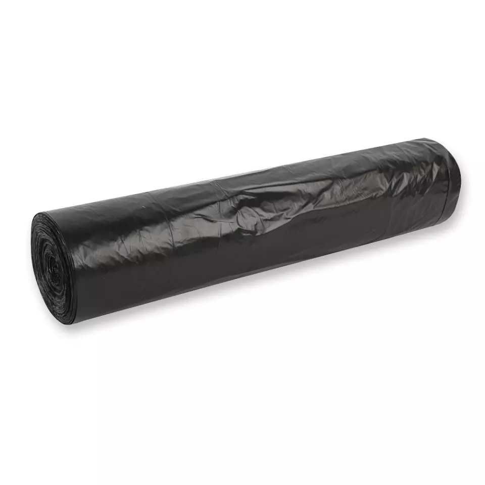HygoClean 32578, Premium HDPE Abfallsäcke, 120 l, Schwarz, Rolle, image 1, gallery thumbnail